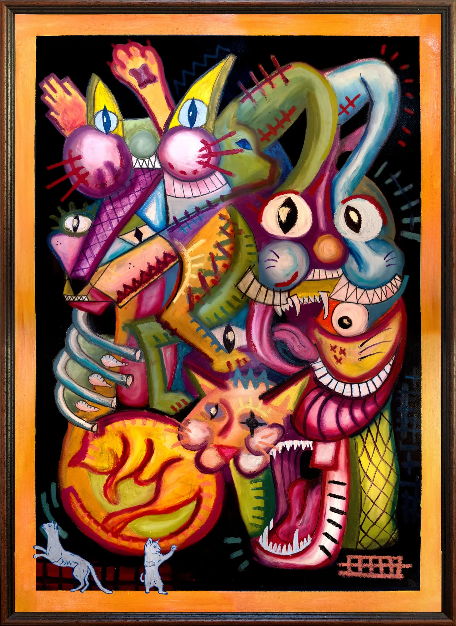 Felines by Karl Hoffmann
