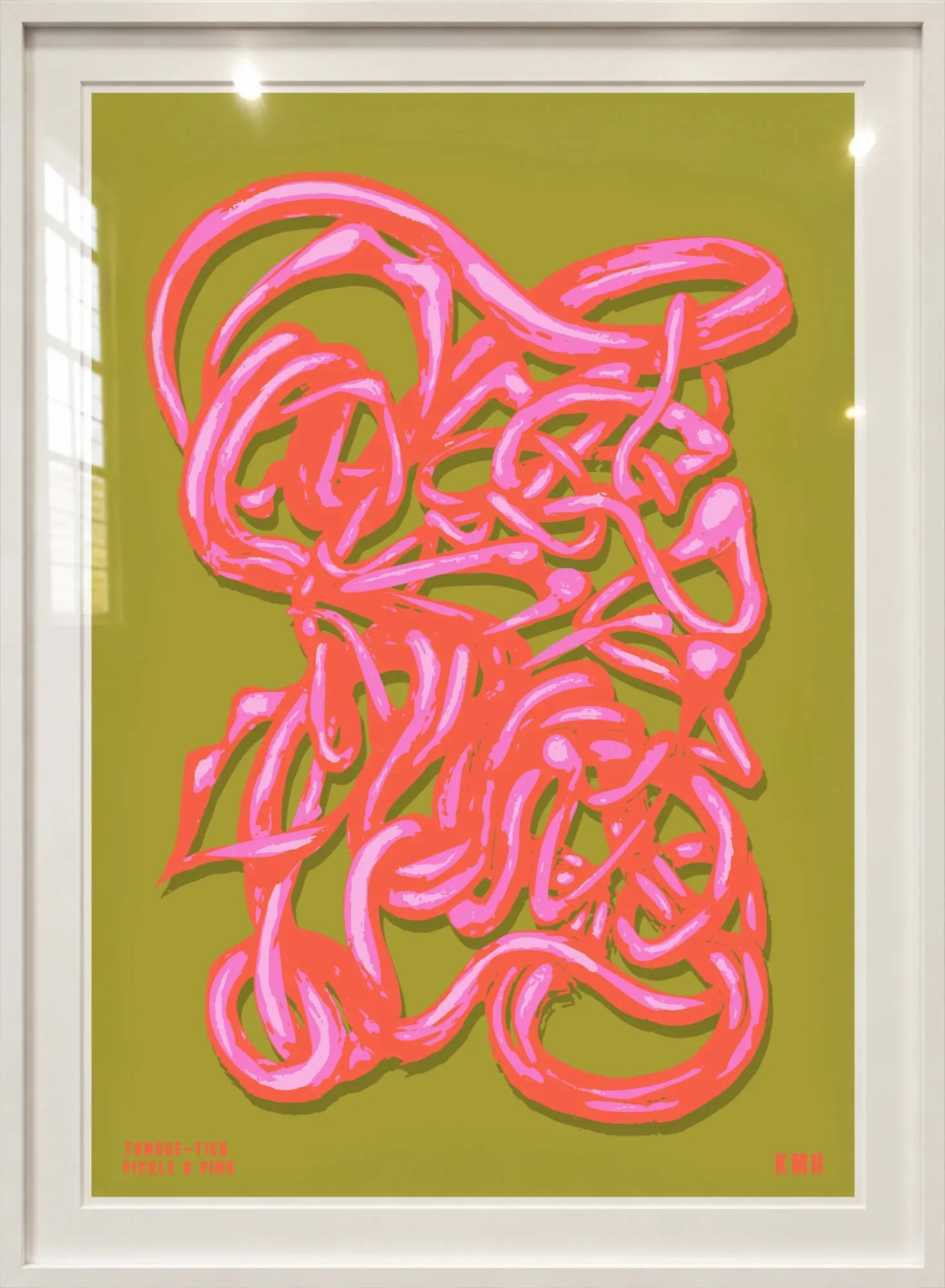 Tongue-Tied, Pickle & Pink by Karl Hoffmann