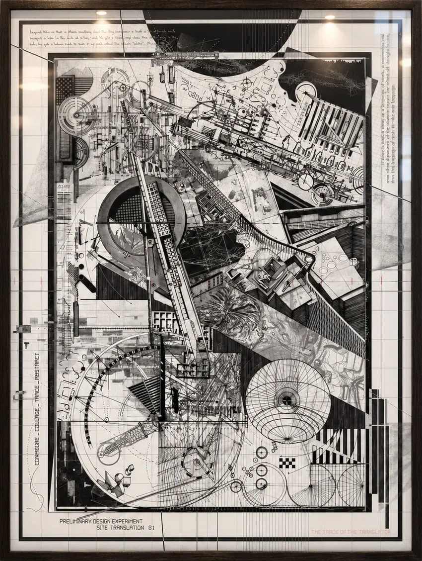 Preliminary Drawing Experiment 01 by Karl Hoffmann