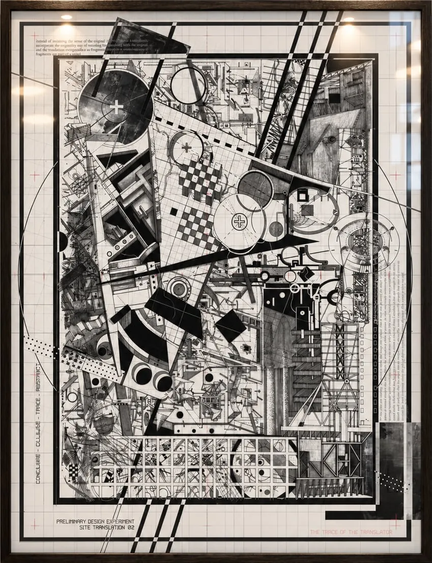 Preliminary Drawing Experiment 02 by Karl Hoffmann