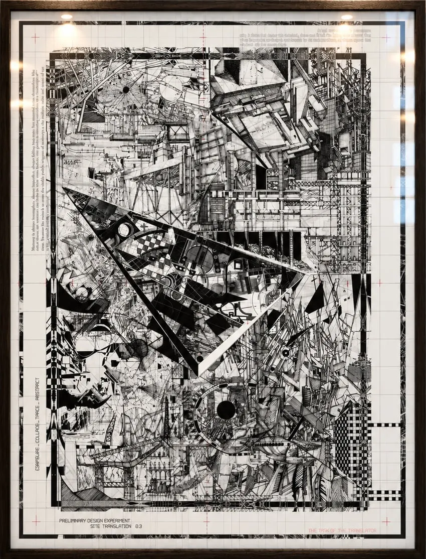 Preliminary Drawing Experiment 03 by Karl Hoffmann